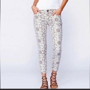 Free People Sun dial print pants